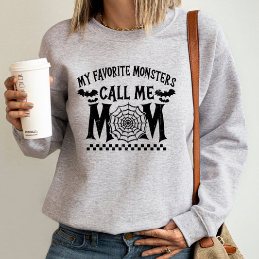 Mama Halloween Sweatshirt, Halloween sweatshirt’s,Long sleeves Sweatshirt,Fall Sweatshirts - Custom Delight 90 LLC