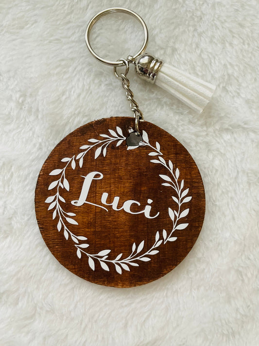 Personalized Wooden Keychains - Yoyo home decor